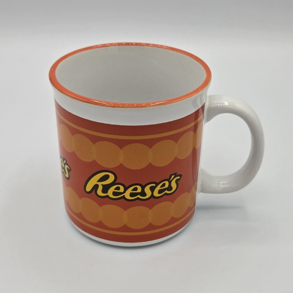 Reese's Coffee Mug Collectible Cup Orange White Galerie‎ Hershey
